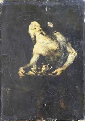 Pictură de șevalet - Ribot, Théodule-Augustin; Anahoretul