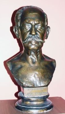 Ronde-bosse - Storck, Carol; Autoportret