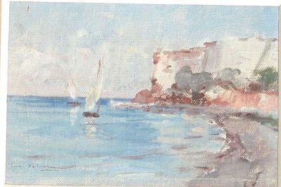 Pictură de șevalet - Voinescu, Eugen; Marină