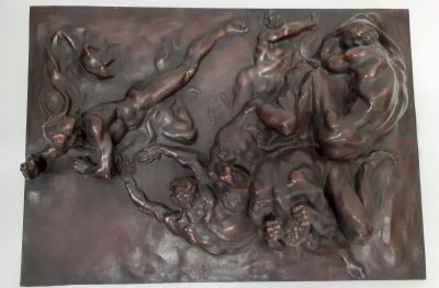relief - Dalou, Aimé-Jules; Geniul progresului