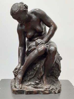 ronde-bosse - Dalou, Aimé-Jules; După baie