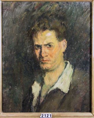 Pictură de șevalet - Theodorescu-Sion, Ion; Autoportret