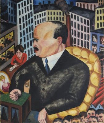 Tablou - Masereel, Frans; Directorul de fabrică