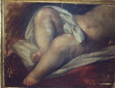 Pictură de șevalet - Tattarescu, Gheorghe; Studiu de picioare