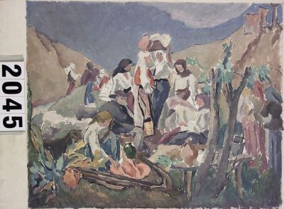 Pictură de șevalet - Theodorescu-Sion, Ion; Țărănci