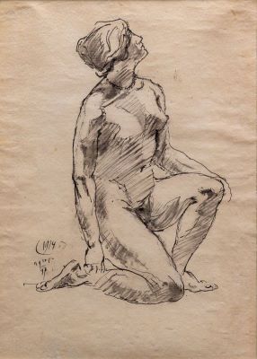 Desen - Pallady, Theodor; Nud feminin