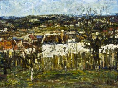 Pictură de șevalet - Padina, Moser Alexandru; Peisaj