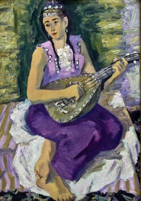 Pictură de șevalet - Zlotescu, Gheorghe (George, Geo); Odaliscă