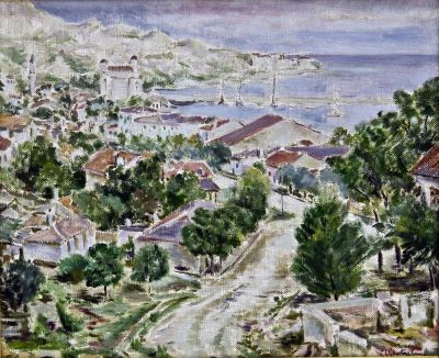 Pictură de șevalet - Constantinescu, C. Constantin (Ali-Baba); Peisaj