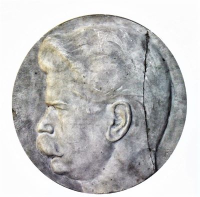 Basorelief - Storck, Frederic; Autoportret