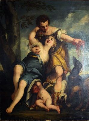 pictură de șevalet - Landonio, Francesco; Venus și Adonis