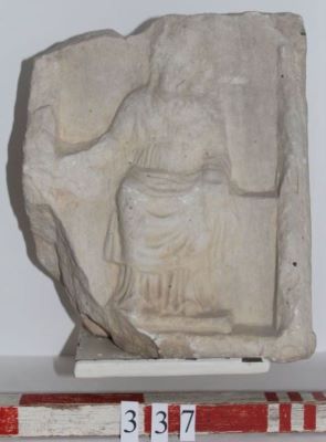 Relief de marmură; Relief cu Cybella