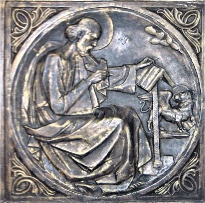 Basorelief - Storck, Frederic; Evanghelistul Marcu