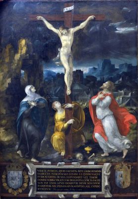 Pictură de șevalet - Coxie, Michiel (școala); Răstignirea lui Hristos