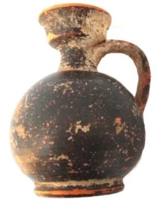 Ulcior cu firnis negru - Lekythos