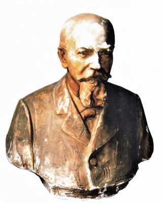 Ronde-bosse - Storck, Frederic; Bust de bărbat