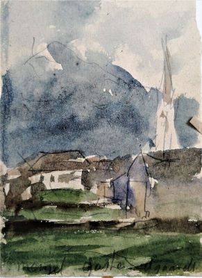 Acuarelă - Szathmári, Carol Pop de; Gastein