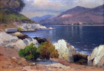 pictură de șevalet - Hanzen, Alexei Vasilievici; Peisaj