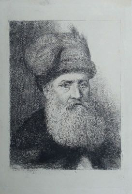 Gravură - Aman, Theodor; Matei Basarab
