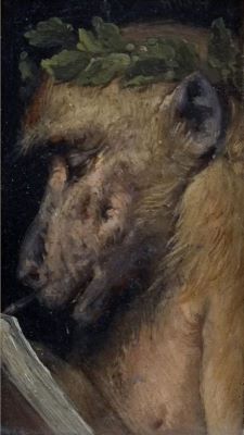 Pictură de șevalet - von Max, Gabriel Cornelius Ritter; Maimuța savantă