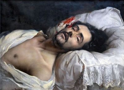 Pictură de șevalet - Baude-Bovy, Auguste; Sinucigașul