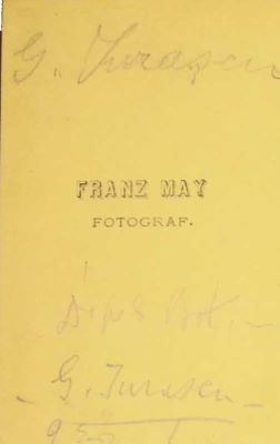 Franz May, fotograf.; Fotografie a lui Gheorghe Jurașcu Mihail Dragomirescu.