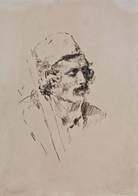 Desen - Aman, Theodor; Ursarul / Verso: două schițe