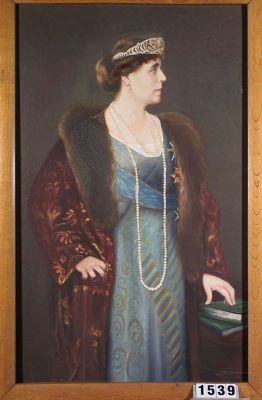 Pictură de șevalet - Leon, Viorescu; Regina Maria