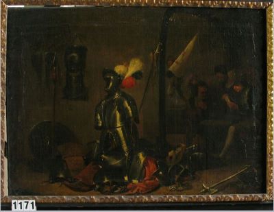 pictură de șevalet - Teniers, David II; Camera de gardă