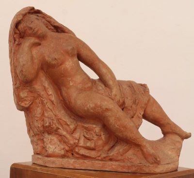 Altorelief - Ladea, Romul; Nud