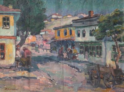 Pictură de șevalet - Dimitrescu, Ștefan; Balcic