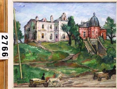 pictură de șevalet - Bunescu, Marius; Hanul Dracului