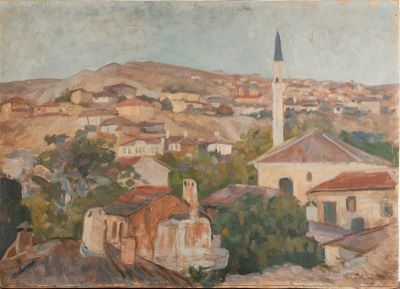 Pictură de șevalet - Cuțescu Storck, Cecilia; Balcic