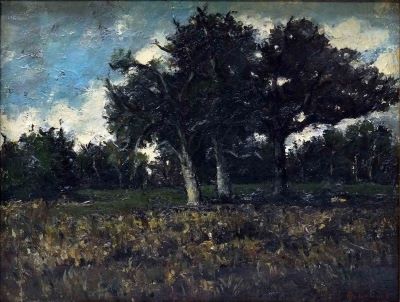 pictură de șevalet - Luniot, Edmomd Louis; Peisaj