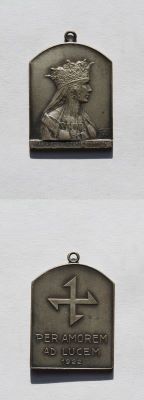 Plachetă; Regina Maria - Per amorem ad lucem