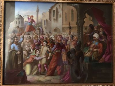 Pictură - Lecca, Constantin; Uciderea Brâncovenilor