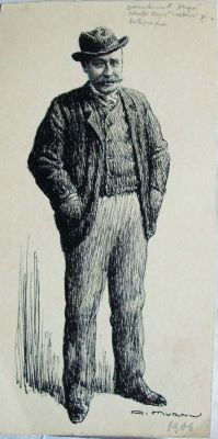 Desen - Murnu, Ary (Gheorghiades Arystomene); Ion Luca Caragiale