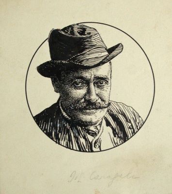 Desen - Murnu, Ary (Gheorghiades Arystomene); Ion Luca Caragiale