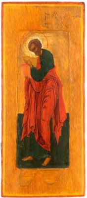 Icoană pe lemn; Sfântul Apostol Marcu