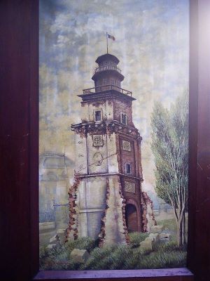 Pictură de șevalet - Săulescu, Marie; Turnul Colței