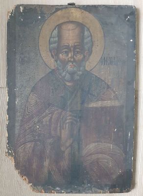 Icoană - anonim; Sfântul Ierarh Nicolae