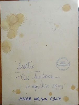 Fotografie - studioul fotografic „Guggenberger Mairovich”; Compozitorii George Enescu, Ion Nonna Otescu și Mihail Jora, 1932