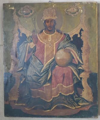 Icoană - anonim; Iisus Hristos Dreptul Judecător