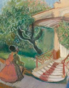 Pastel - Dem. Bălăcescu, Lucia; Compoziție istorică