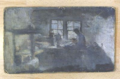Tablou - Grigorescu, Nicolae; Interior la Rucăr