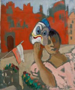 Pictură de șevalet - Dem. Bălăcescu, Lucia; Rățoiul marinar la Gdansk, Polonia