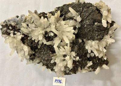 Cuarț, blendă, pirită