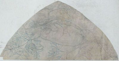 Desen - Cuțescu Storck, Cecilia; Compoziție pentru o lunetă aparținând ansamblului de picturi murale din locuința artistei; Verso: Compoziție cu urs Koala