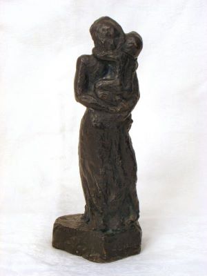 Sculptură de interior - Emilian, Céline; Maternitate