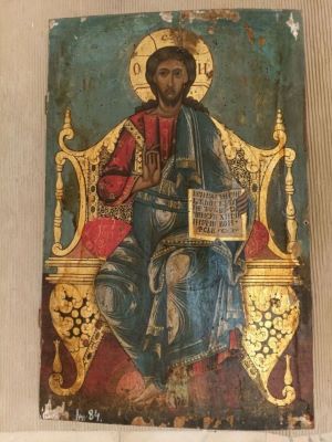 Icoană - anonim; Iisus Hristos